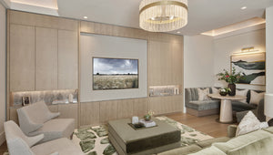 regents crescent family tv room interior design